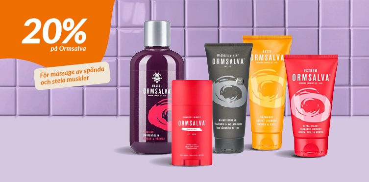 20% p&aring; Ormsalva