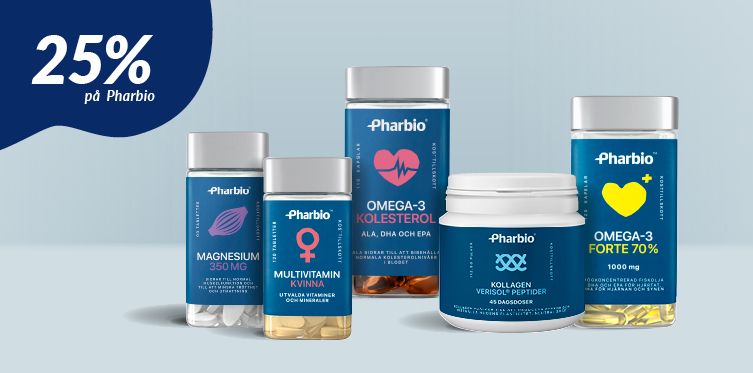 25% p&aring; Pharbio