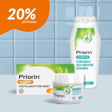 20% p&aring; Priorin