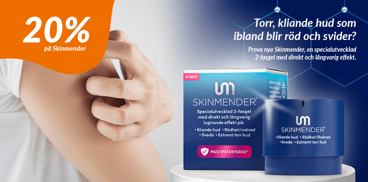 20% p&aring; skinmender