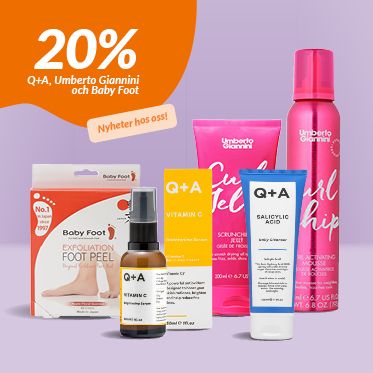 20% på q+a och umberto giannini