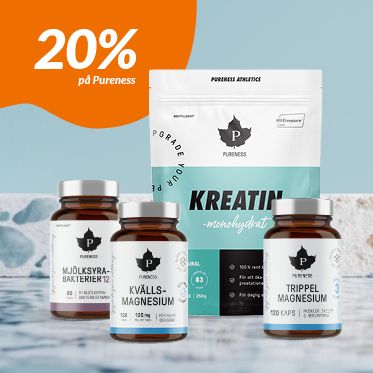 20% p&aring; Pureness