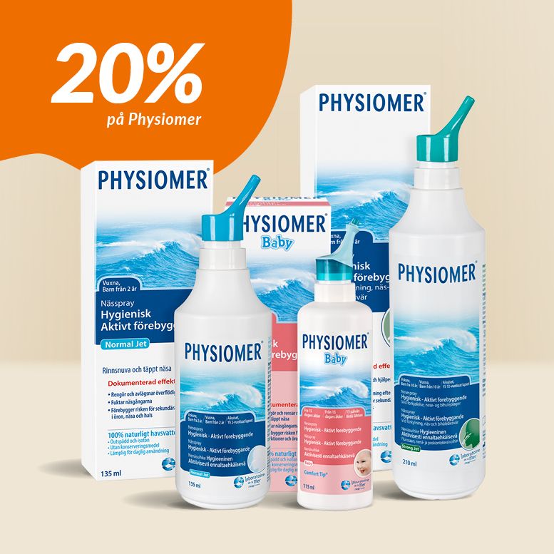 20% p&aring; physiomer