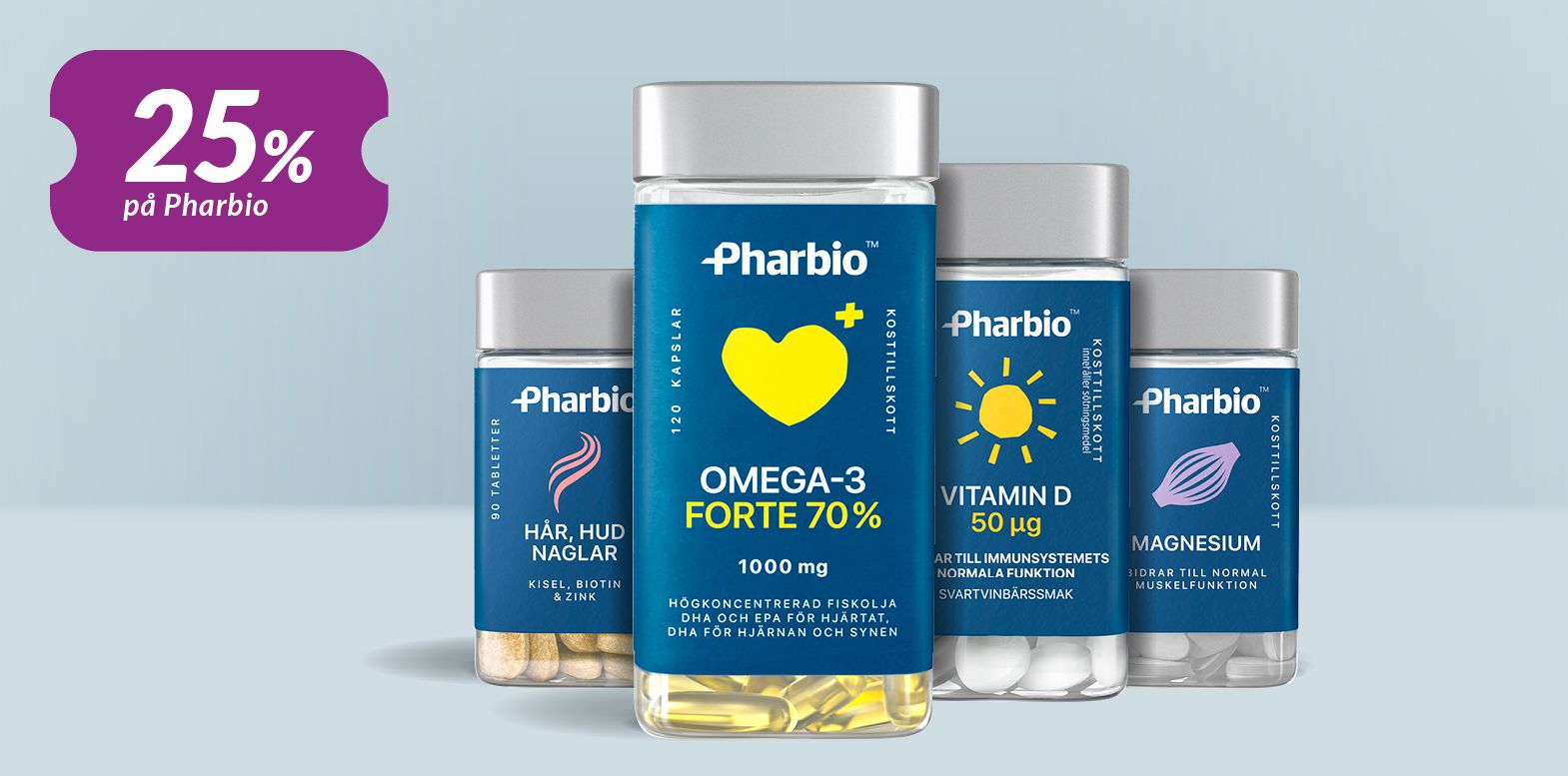 25% på Pharbio