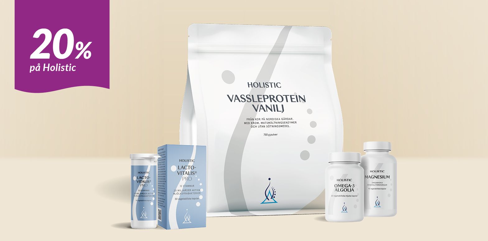 20% på Holistic