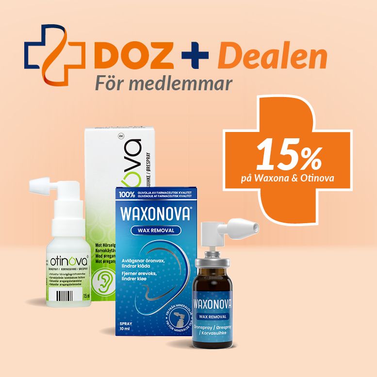 15% på Waxonova och Otinova