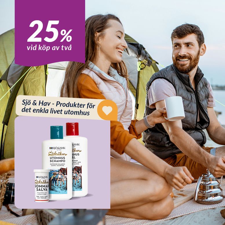 Köp 2 för 25% på Sjö & Havs produkter