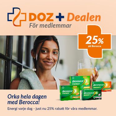DOZ Dealen just nu - 25% p&aring; Berocca