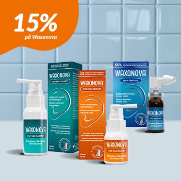 15% p&aring; Waxonova