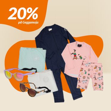 20% p&aring; Geggamoja