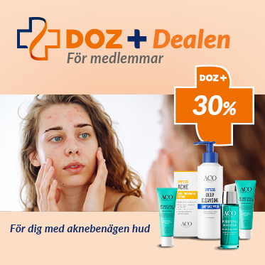 DOZ Dealen just nu - 30% p&aring; ACO akneprodukter