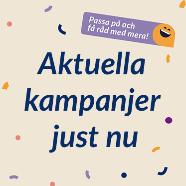 Ta del av alla aktuella kampanjer just nu