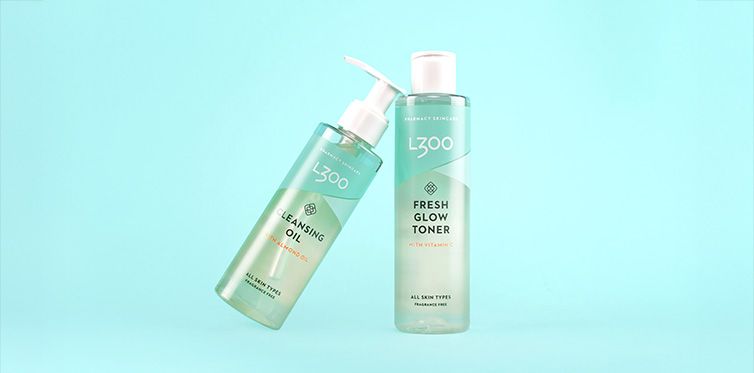 Två nya produkter från L300, cleansing oil och toner