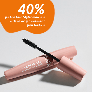 40% p&aring; Isadora Lash Styler Volume Mascara, 20% p&aring; &ouml;vrigt fr&aring;n Isadora