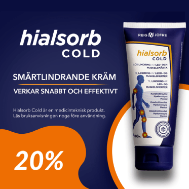 20% p&aring; Hialsorb Cold