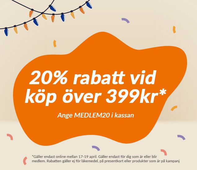 Medlemsdagar - logga in och f&aring; dubbla po&auml;ng p&aring; allt*