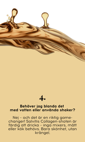 Behover jag blanda det med vatten eller anvanda shaker