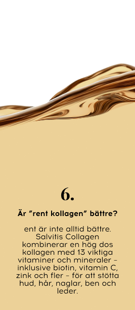Ar rent kollagen battre