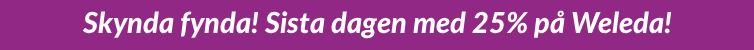 25% på Weleda